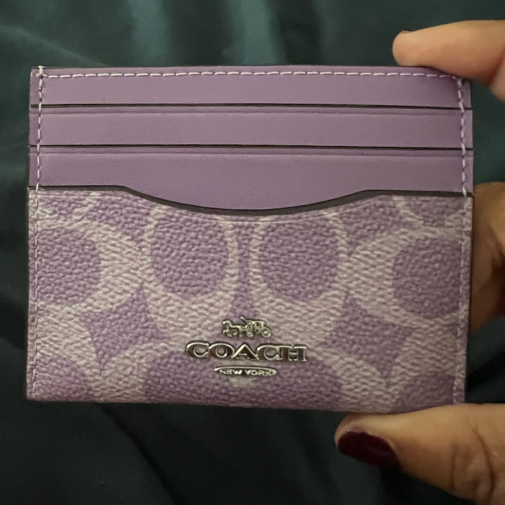 Coach Iris Card Holder